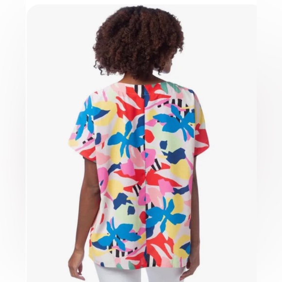 EUC Crosby by Mollie Burch M Martha Tunic in Delray Summer Bright - Picture 2 of 9